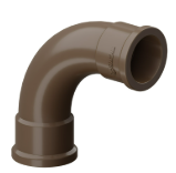 CURVA SOLDABLE 50 MM X 90º