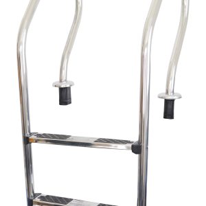 ESCALERA TRAD. 2 PELDAÑOS AISI